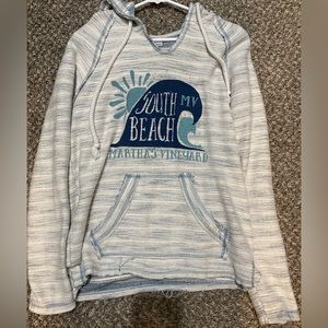 Hooded Martha’s Vineyard sweater size small.